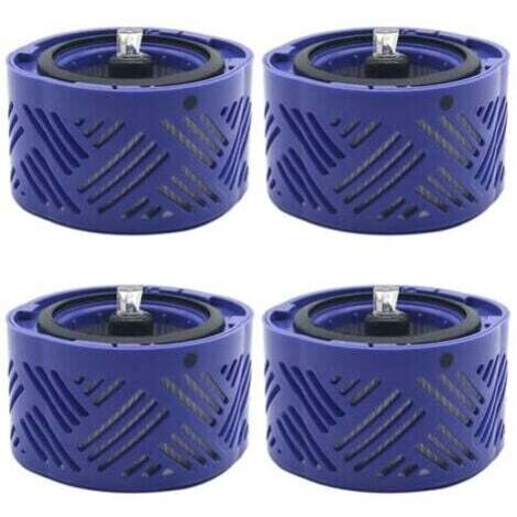 Filtre d'aspirateur, 4 pièces de rechange de post-filtre pour Dyson V6 accessoires d'aspirateur