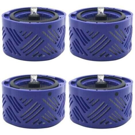 Filtre d'aspirateur, 4 pièces de rechange de post-filtre pour Dyson V6 accessoires d'aspirateur