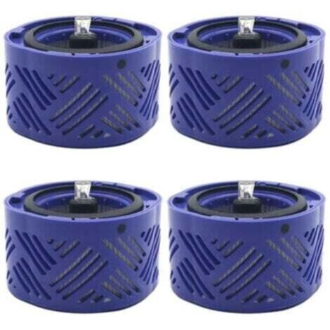 Filtre d'aspirateur, 4 pièces de rechange de post-filtre pour Dyson V6 accessoires d'aspirateur