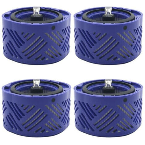 Filtre d'aspirateur, 4 pièces de rechange de post-filtre pour Dyson V6 accessoires d'aspirateur