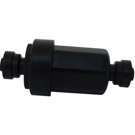 Filtre de brumisation 1/4'', micro-filtre amovible en acier inoxydable pour irrigation de jardin, basse pression et connexion rapide