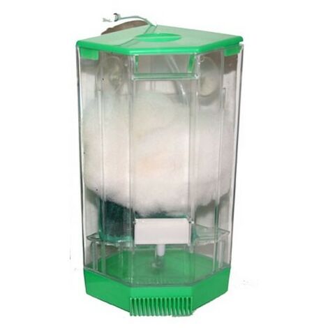 Filtre de coin JUMBO sur pompe à air pour aquariums