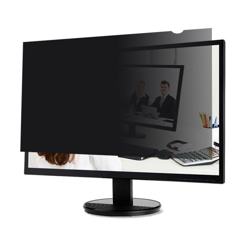 Filtre de confidentialité réversible haute transmission 30° Film antireflet anti-UV invisible pour écran 24'' avec rapport hauteur/largeur 16:9