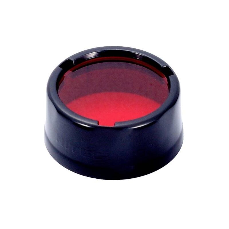 Filtre de couleurs NiteCore NC-NFR-65 rouge Convient pour (détails): P30i, MH40S Q054003