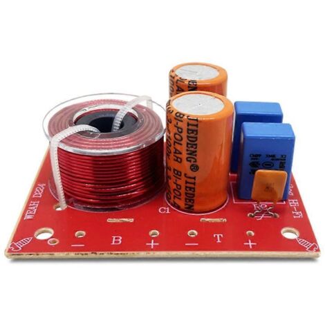 Filtre de fréquence pour haut-parleur 80 W, tweeter 2 voies, séparateur de basses