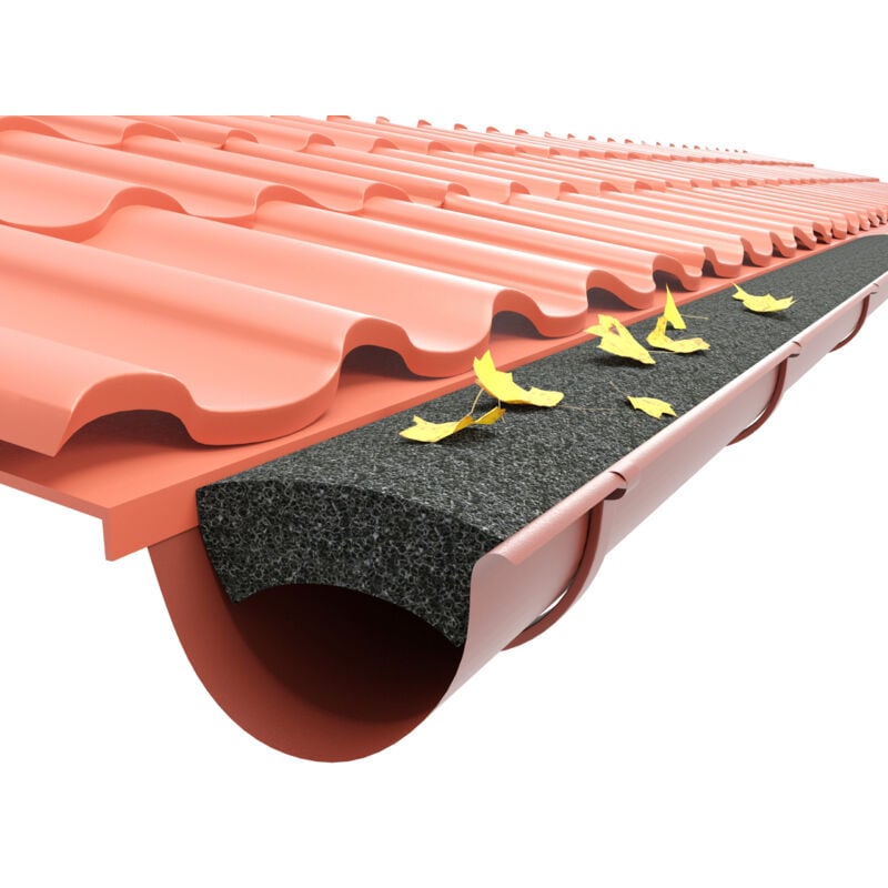 Bim Furniture - Filtre de gouttière standard 135mm mousse Optimum 10 mètres courants