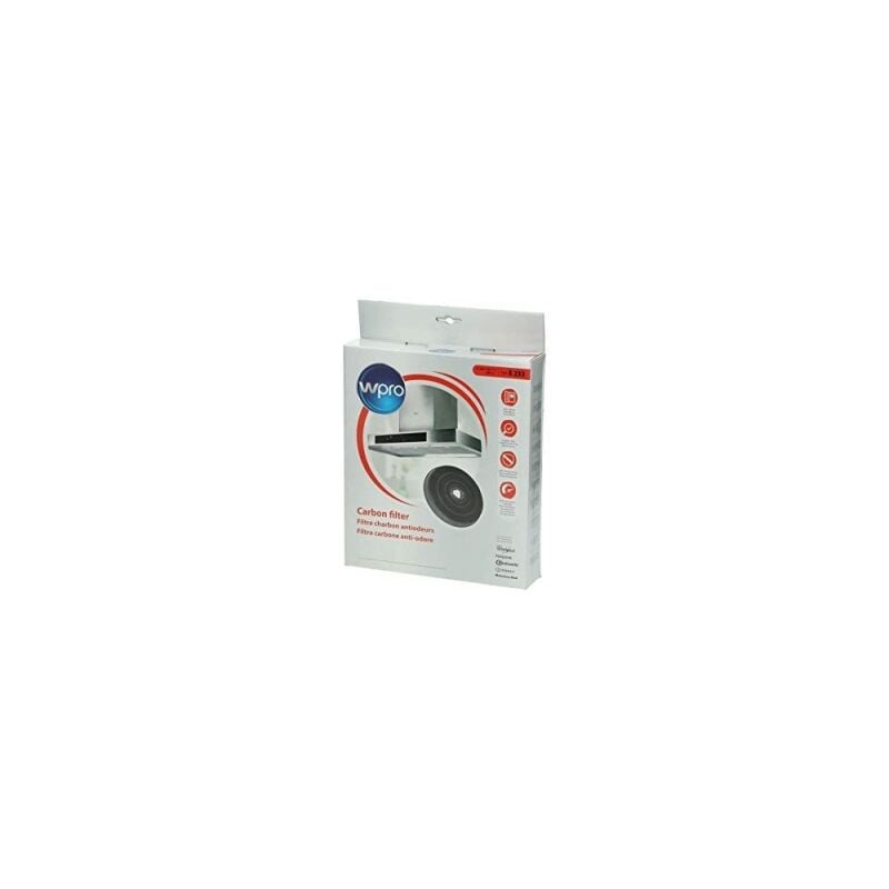 Filtre charbon rond type 30 235mm 220g (à l'unité) (46582-2518) (484000008609) Hotte WHIRLPOOL, BAUKNECHT, ROSIERES, ARTHUR MARTIN ELECTROLUX,