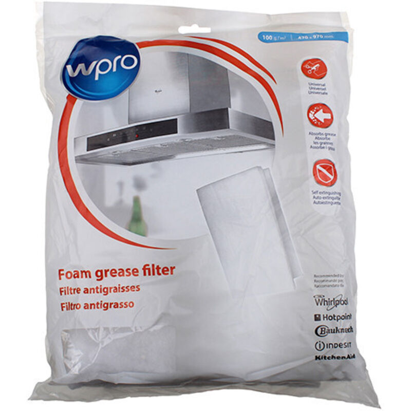 Filtre Antigraisse Universel - Wpro
