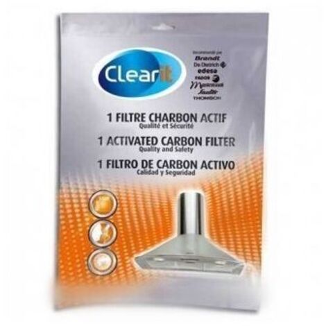 FILTRE DE HOTTE ANTI ODEUR CHARBON ACTIF 250GR pour hotte