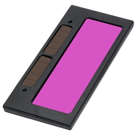 Filtre de lampe pour casque de soudage à gradation automatique alimenté à l'énergie solaire, couvercle de lampe de filtre automatisé, lentille de lunettes