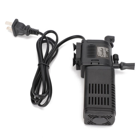 Filtre de Pompe Submersible pour Aquarium 4 en 1 Circulation Filtration Économique 220-240V-AUTRES