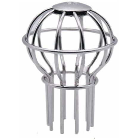 Filtre de protection de gouttière en acier inoxydable 304 pour empêcher le colmatage des graines de feuilles et autres outils de nettoyage de gouttière - 38 mm