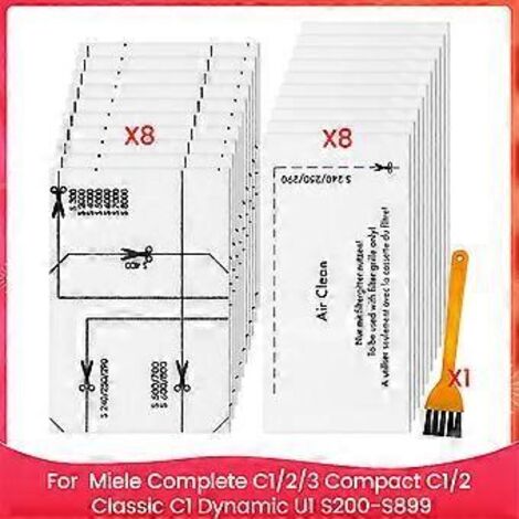 Filtre de protection moteur et filtre d'échappement pour C1/2/3 complets