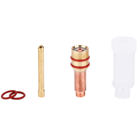 Filtre de protection pour chalumeau de soudage WP17/18/26 avec guide de fluide et couvercle en verre transparent