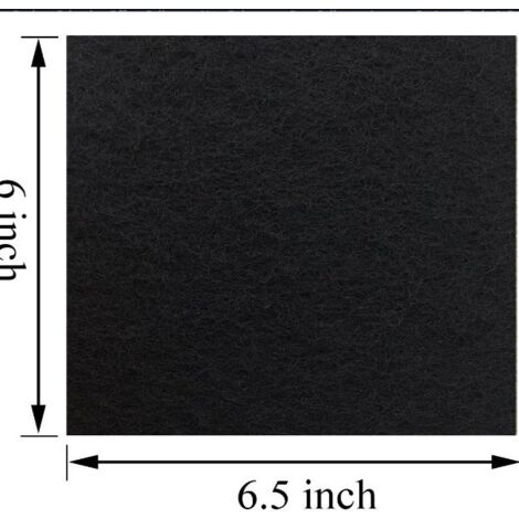 Filtre de rechange en mousse de charbon actif, très populaire : mousse désodorisante pour déchets, absorption et filtration des odeurs.