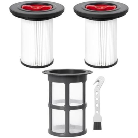 Filtre de rechange pour Bosch Unlimited Gen2 Series 8 Aspirateur, pour modèles 12036642, 12023349. 2 Filtre HEPA, 1 Pré-Filtre, 1 Brosse de nettoyage
