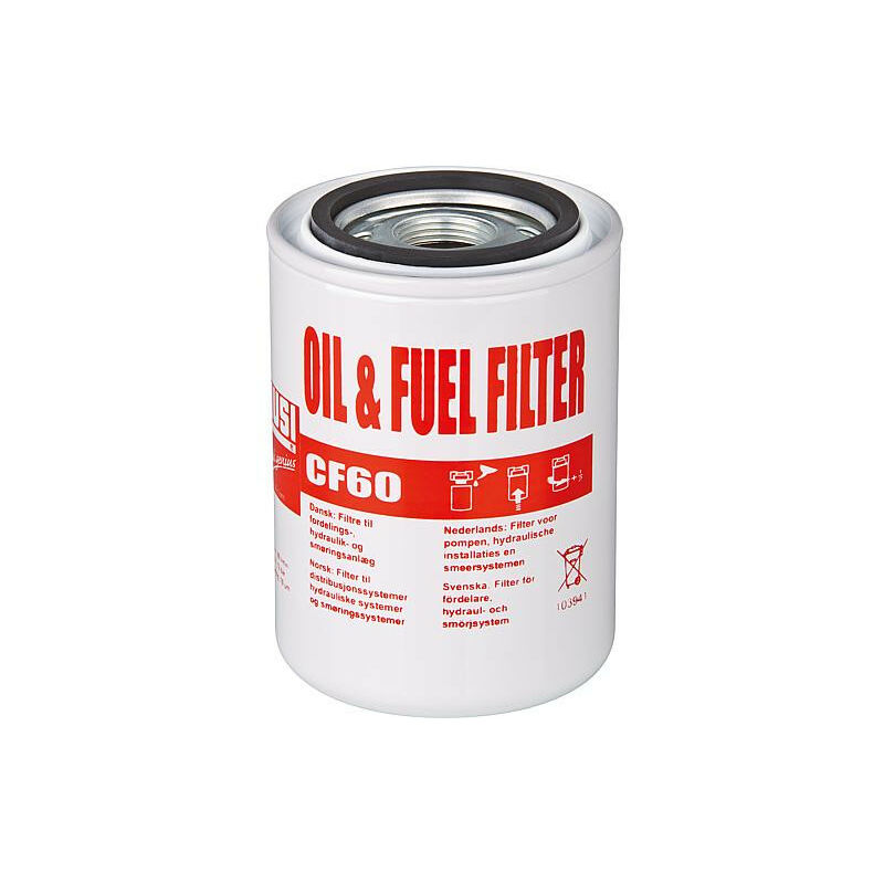 Piusi - Filtre de rechange Type 10 Micron cartouche de filtre 60 l