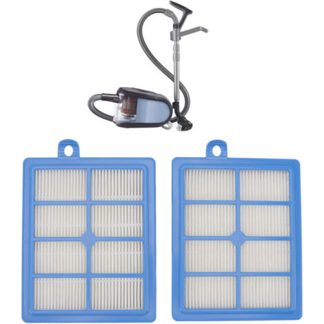 Filtre de Remplacement pour Aspirateur Philips/Electrolux - Compatible avec Fc9150, Fc9199, Fc9071, Fc8038, Fc9262 - HEPA, ABS, 206g, 2 Pièces