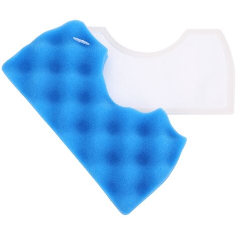 Filtre de remplacement pour aspirateur Samsung DJ97‑01040C, 2 pièces, matériau spongieux, dimensions 15.7x7.5x3cm