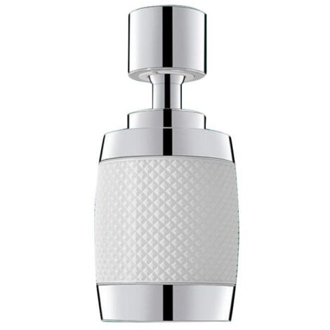 Filtre de robinet rotatif à 720°, rallonge réglable et étanche, pommeau de douche à 3 jets pour une utilisation en cuisine. - AquaForge