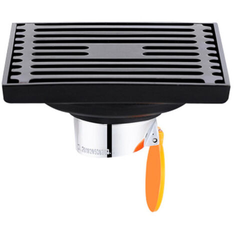 Filtre de siphon de douche, siphon de sol en acier inoxydable épais C