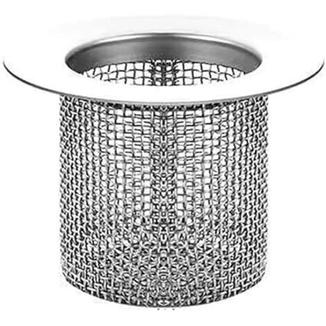 Filtre de siphon de sol multifonctionnel en acier inoxydable anti-obstruction pour cheveux