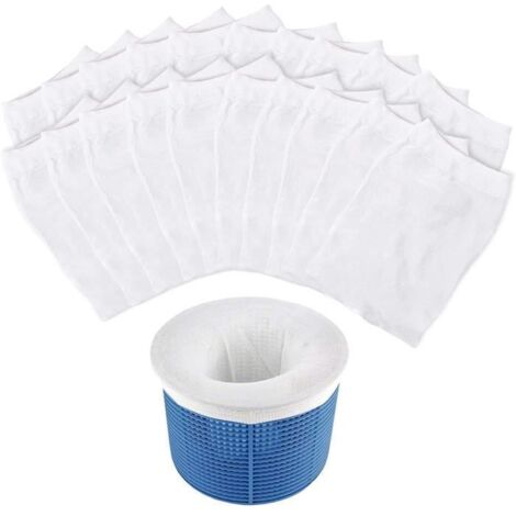 Filtre de Skimmer, 20Pcs Piscine Filtre Skimmer, Panier Filtrant Piscine, Panier de Skimmer de Filtre pour Peuvent Emprisonner A50