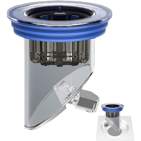 Filtre d'évier - Bouchon d'évier  Filtre désodorisant  Filtre d'évier  Filtre d'évier  Bouchon d'évier (Petit, Bleu)