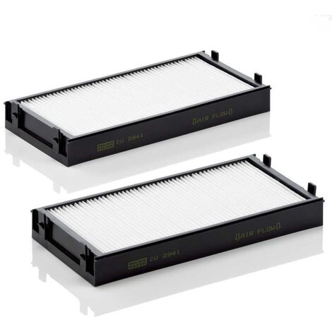 FILTRE D'HABITACLE MANN FILTER BMW X5/X6 3.0D/3.5D/4.0D/5.0 08- KPL. 2PCS.