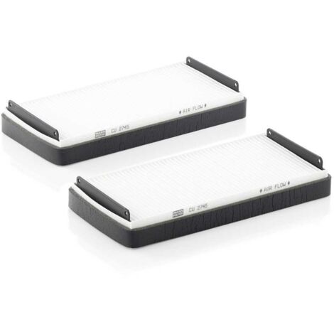 Filtre d'habitacle MANN FILTER pour MERCEDES W210/W220, 2 pièces