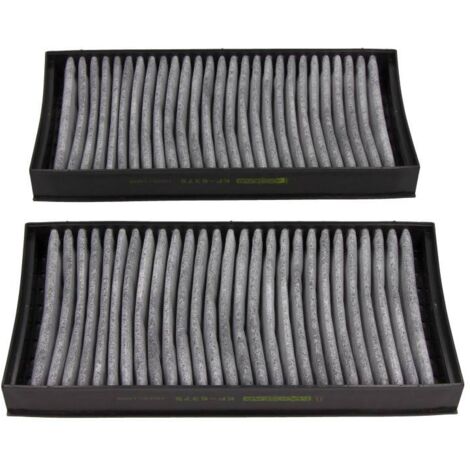 Filtre d'habitacle Maxgear pour BMW X5/X6 3.0D/3.5D/4.0D/5.0 08- Lot de 2 pièces sans charbon actif