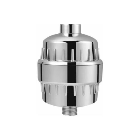 Filtre Douche, Filtre Douche Anti Calcaire - Filtre la Chloramine, le Fluorure et Métaux Lourds, Filtre de Douche avec Cartouches Remplaçables - Adoucir l'eau Dure, Protégez Peau et Cheveux