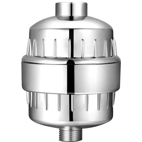 Filtre Douche, Filtre Douche Anti Calcaire - Filtre la Chloramine, le Fluorure et Métaux Lourds, Filtre de Douche avec Cartouches Remplaçables - Adoucir l'eau Dure, Protégez Peau et Cheveux