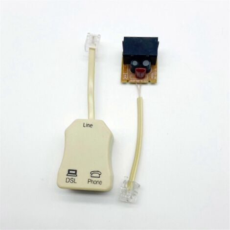 Filtre DSL pour ligne téléphonique, répartiteur de prise téléphonique, filtre DSL