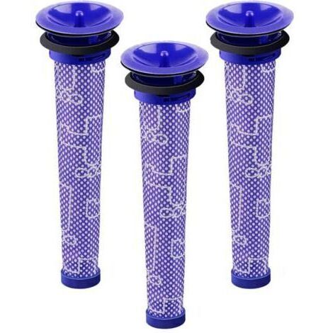 Filtre Dyson V6,Préfiltre dyson dc62 v6 v7 v8, Aspirateur，Accessoires Rechange Filtre Pré Moteur