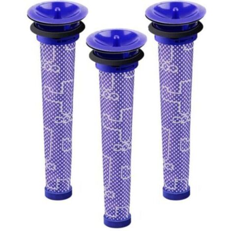 Filtre Dyson V6,Préfiltre dyson dc62 v6 v7 v8, Aspirateur，Accessoires Rechange Filtre Pré Moteur