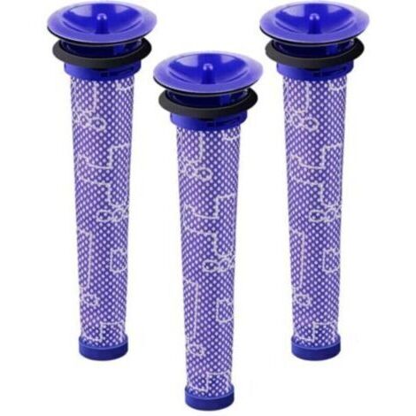 Filtre Dyson V6,Préfiltre dyson dc62 v6 v7 v8, Aspirateur，Accessoires Rechange Filtre Pré Moteur