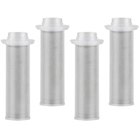 Filtre Eau - 4 Pièces - Acier Inoxydable 316L - Filtration 40μm - Pour Système Sédimentation