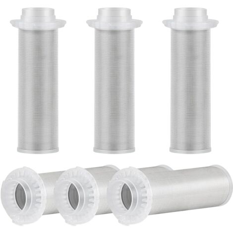 Filtre Eau Sédimentation - 6 Pièces - Acier Inoxydable 316L - Précision 40µm - Pour Système Filtration Domestique
