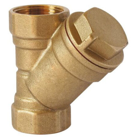 FILTRE EN BRONZE POUR EAU, MAZOUT, AIR