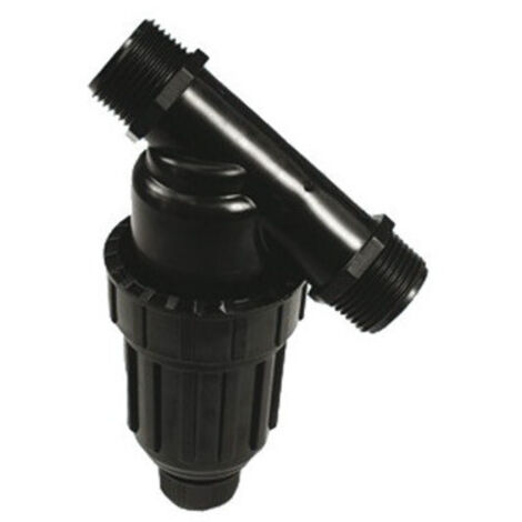 Filtre en ligne 1"x1" avec grille en inox pour irrigation et eau potable – Irritec