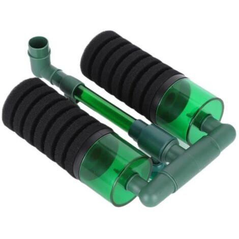 Filtre éponge - Qiilu - QS-100A - Submersible - Ultra-silencieux - Double fonction biologique