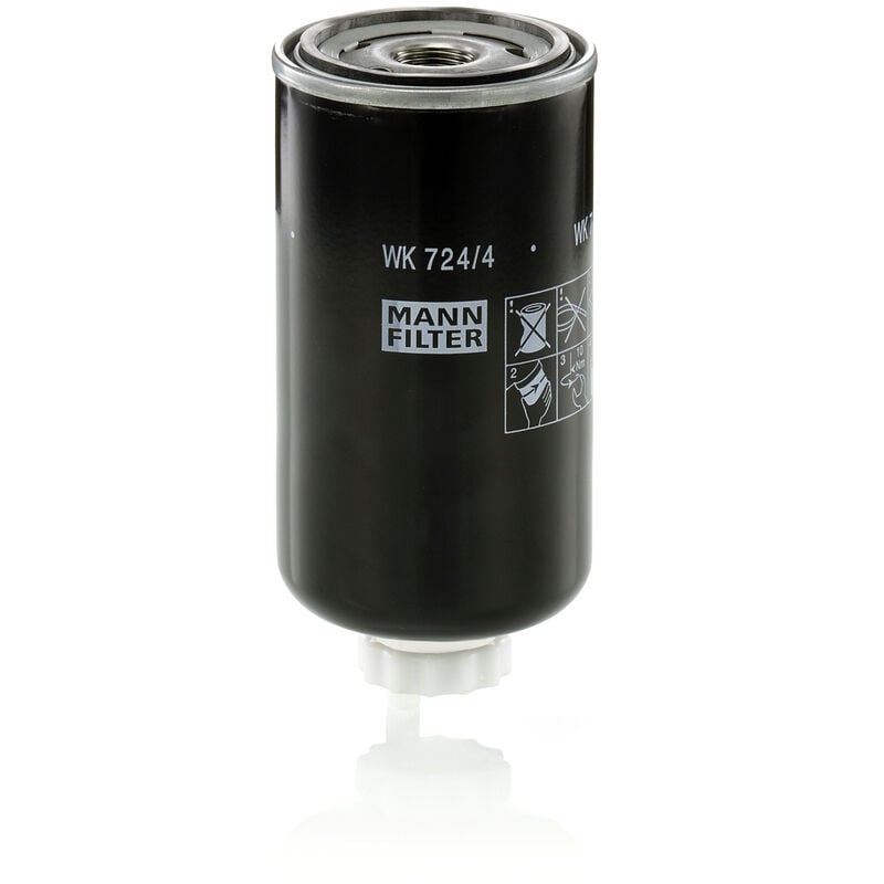 Mann+hummel - Filtre a Gasoil mann WK724/4 - Equivalent sn 70343 hifi filter