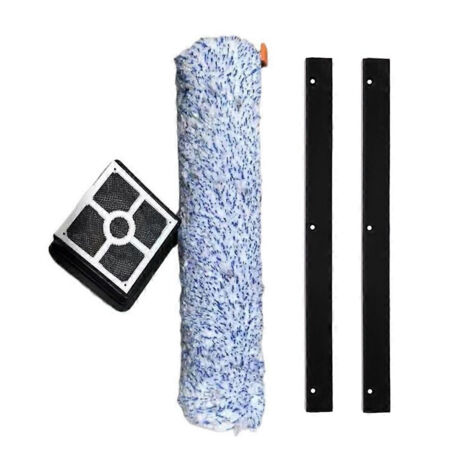 Filtre et bande raclette de rechange pour aspirateur sans fil ILIFE W90