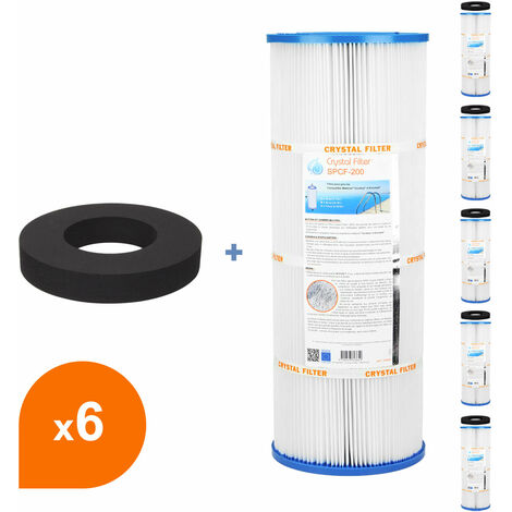 Filtre SPCF-250-100 - Compatible Waterair CW 100 - Crystal Filter® -  Cartouche filtre piscine - ALP007300