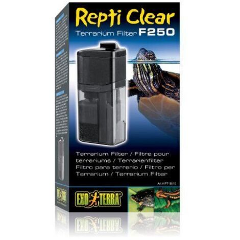 Filtre EXO TERRA Compact Clear 250 - Pour reptiles