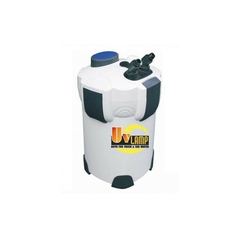 Filtre Externe Aquariums 1400 l/h Avec uv 9W Pour Aquariums Eau Douce et Eau de mer