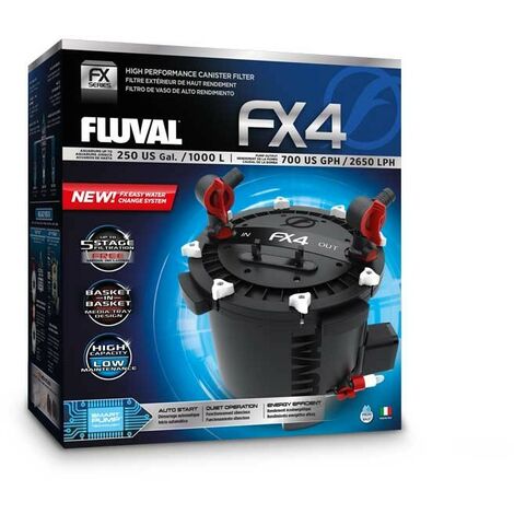 Filtre externe fluval FX4 2650 l / h