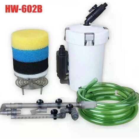 Filtre externe ultra-silencieux pour aquarium, modèles HW-602/603, HW-602B/603B, LW-602/603, LW-602B/603B, pompe pour aquarium. - AquaForge