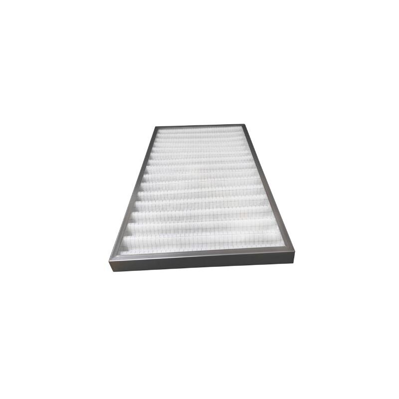 Filtre F7 mini-plis cadre galva - paisseur : 48 mm - dimensions : 525 x 370 mm